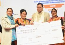 राष्ट्रीय युवा दिवस पर युवक एवं महिला मंगल दल हुए सम्मानित